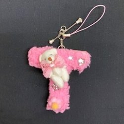 画像6: ふわふわイニシャルストラップ